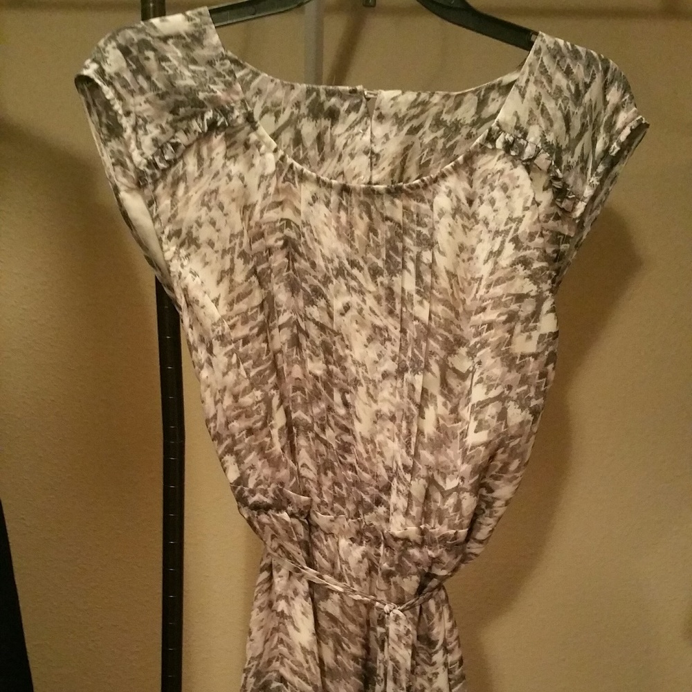 #43 Daniel Rainn Juniors Pink & Gray Casual Dress
